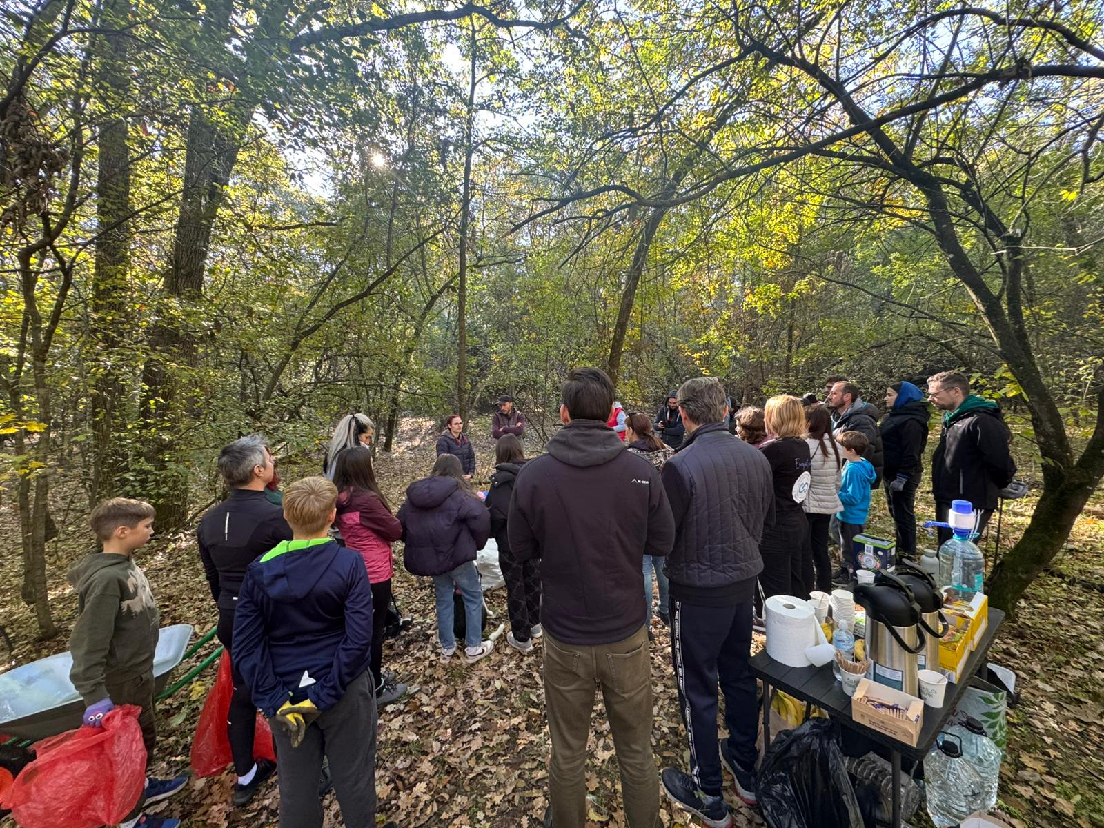 Briefingul voluntarilor la Curățăm Pădurea – Episodul 3