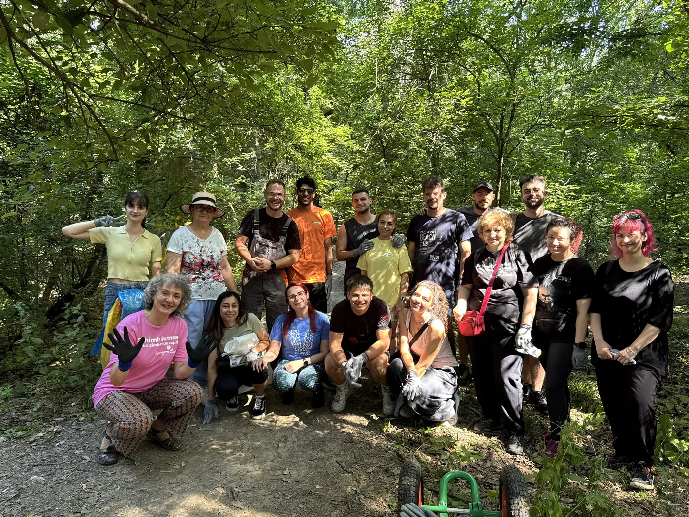Voluntari la Curățăm Pădurea, Episodul 4